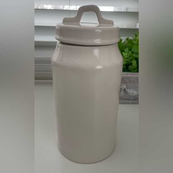 Rae Dunn BARK Ceramic Canister for Dog Treats Artisan Collection by Magenta - Picture 2 of 6